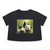 Whimsical Panda Play - Women's Flowy Cropped Tee