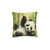 Whimsical Panda Play - Square Pillow