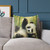 Whimsical Panda Play - Square Poly Canvas Pillow