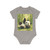 Whimsical Panda Play - Baby Organic Short Sleeve Bodysuit