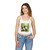 Whimsical Panda Play - Women's Spaghetti Strap Tank Top