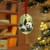 Whimsical Panda Play - Metal Ornaments