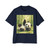 Whimsical Panda Play - Men's Heavy Oversized Tee