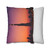 Dubai Dusk Mirage - Square Poly Canvas Pillowcase