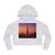 Dubai Dusk Mirage - Women’s Cropped Hooded Sweatshirt