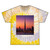 Dubai Dusk Mirage - Unisex Tie Dye Cotton Tee