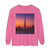 Dubai Dusk Mirage - Unisex Garment-dyed Long Sleeve T-Shirt