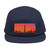 Dubai Dusk Mirage - 5 Panel Cap (Embroidery)