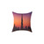 Dubai Dusk Mirage - Square Poly Canvas Pillow