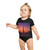 Dubai Dusk Mirage - Short Sleeve Baby Bodysuit