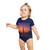 Dubai Dusk Mirage - Short Sleeve Baby Bodysuit