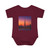 Dubai Dusk Mirage - Infant Baby Rib Bodysuit