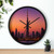 Dubai Dusk Mirage - Wall Clock