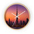 Dubai Dusk Mirage - Wall Clock