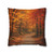 Whispers of Autumn - Square Poly Canvas Pillowcase