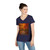 Whispers of Autumn - Ladies' V-Neck T-Shirt