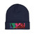 Fluid Geometry - Knit Beanie (Embroidery)