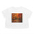Whispers of Autumn - Women's Flowy Cropped Tee