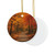 Whispers of Autumn - Decorative Ceramic Ornaments, Double-Sided (1pc, 3pcs, 5pcs, 10pcs)