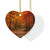 Whispers of Autumn - Decorative Ceramic Ornaments, Double-Sided (1pc, 3pcs, 5pcs, 10pcs)
