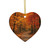 Whispers of Autumn - Decorative Ceramic Ornaments, Double-Sided (1pc, 3pcs, 5pcs, 10pcs)
