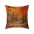 Whispers of Autumn - Square Poly Canvas Pillow
