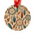 Bohemian Dreamcatcher Dance - Acrylic Ornament with Ribbon
