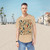 Bohemian Dreamcatcher Dance - Men's Jersey Curved Hem Tee
