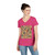 Bohemian Dreamcatcher Dance - Ladies' V-Neck T-Shirt