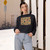 Bohemian Dreamcatcher Dance - Women's Cropped Fleece Pullover