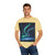 Celestial Aurora Dance - Unisex Garment-Dyed T-shirt