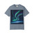 Celestial Aurora Dance - Unisex Garment-Dyed T-shirt