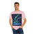 Celestial Aurora Dance - Unisex Garment-Dyed T-shirt