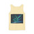 Celestial Aurora Dance - Unisex Garment-Dyed Tank Top
