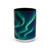 Celestial Aurora Dance - Accent Coffee Mug (11, 15oz)
