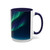 Celestial Aurora Dance - Accent Coffee Mug (11, 15oz)