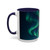 Celestial Aurora Dance - Accent Coffee Mug (11, 15oz)