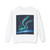 Celestial Aurora Dance - Unisex Lightweight Crewneck Sweatshirt