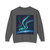 Celestial Aurora Dance - Unisex Lightweight Crewneck Sweatshirt