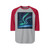 Celestial Aurora Dance - Unisex Three-Quarter Sleeve Raglan Shirt