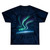 Celestial Aurora Dance - Unisex Tie Dye Cotton Tee
