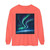 Celestial Aurora Dance - Unisex Garment-dyed Long Sleeve T-Shirt