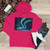 Celestial Aurora Dance - King Hooded Sweatshirt