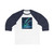 Celestial Aurora Dance - Unisex 3\4 Sleeve Baseball Tee