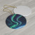 Celestial Aurora Dance - Ceramic Ornament, 1-Pack