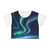 Celestial Aurora Dance - Crop Tee (AOP)