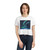 Celestial Aurora Dance - Women's Flowy Cropped Tee