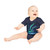 Celestial Aurora Dance - Baby Organic Short Sleeve Bodysuit