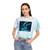 Celestial Aurora Dance - Women's Tie-Dye Crop Tee