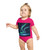 Celestial Aurora Dance - Short Sleeve Baby Bodysuit